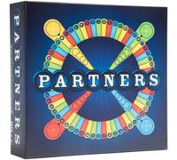 PARTNERS Juego de mesa | 1ª edición de Estados Unidos | Un juego de mesa de estrategia para 4 jugadores jugado en equipos de 2 | Perfecto para la noche de juegos con familiares, amigos, adultos,