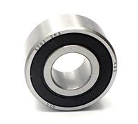 Parts and Parts Rodamientos de bolas de contacto angular 3203/5203 2RS 17 x 40 x 17,5 mm, DIN 628, doble fila, brazo de fricción, rodamientos sellados para cargas radiales y axiales, ideal para