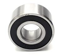 Parts and Parts Rodamientos de bolas de contacto angular 3204/5204 2RS 20 x 47 x 20,6 mm, DIN 628, doble fila, brazo de fricción, rodamientos sellados para cargas radiales y axiales, ideal para