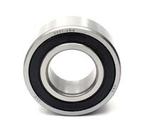 Parts and Parts Rodamientos de bolas de contacto angular 3207/5307 2RS 35 x 72 x 27 mm, DIN 628, doble fila, brazo de fricción, rodamientos sellados para cargas radiales y axiales, ideal para