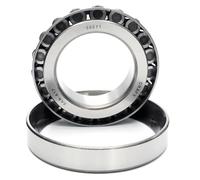 Parts and Parts Rodamientos de rodillos cónicos 30211, 55 x 100 x 22,75 mm, rodamientos de precisión de alta resistencia para cargas axiales y radiales, DIN 720 ISO 355, duraderos y resistentes al