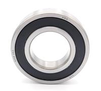 Parts and Parts Rodamientos rígidos de bolas 6208 2RS, 40 x 80 x 18 mm, DIN 625 ISO 15, rodamientos radiales de alta velocidad, baja fricción, marcha suave, ideal para transmisión de vehículos y