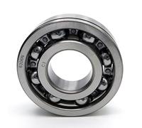 Parts and Parts Rodamientos rígidos de bolas 6306 N C3, 30 x 72 x 19 mm, DIN 625 ISO 15, rodamientos radiales de alta velocidad, baja fricción, marcha suave, ideal para transmisión de vehículos y