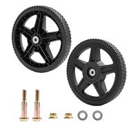 Parts Camp Kits de ruedas para cortacésped de empuje de 12 pulgadas para lavadora a presión de cortacésped (juego de 2)