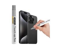 PARTS4EV Negro titanio para iPhone 16 Pro/16 Pro Max, reparación de arañazos en el lado de la carcasa, solución rápida y fácil de retocar, lápiz eliminador de arañazos con 1 punta de repuesto