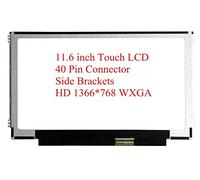 Partsatoz B116XTK01.0 - Pantalla LCD LED de 11.6 pulgadas WXGA HD 1366x768 de repuesto para Acer C732T C733T para Dell Chromebook 11 3100 P29T Touch (no para Dell Chromebook 3100 2 en 1)