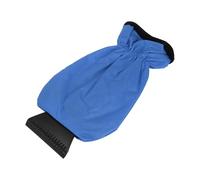 Partuto 1pc 36x18cm Guante Raspador de Hielo para Coche Universal - Guante Aislado con Quitanieves para Parabrisas de Coche Camión Portátil - Tela Oxford 600D Impermeable Azul