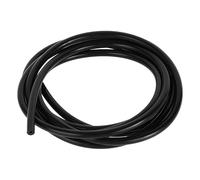 Partuto 1Pc Manguera De Vacío De Silicona Universal Para Automóviles Línea De Vacío De alta- Temperatura De Silicona Negra 6.6Ft 1/16 2mm Id 2mm De Espesor