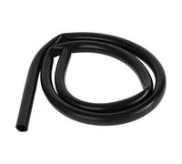 Partuto 1Pc Máxima Presión De 130 Psi Manguera De Vacío De Silicona Universal Para Automóviles Línea Silicona De alta- Temperatura Negra 3.3Ft 11/16 18mm Id 2mm De Grosor