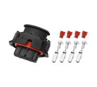 Partuto Conector De Sensor De Presión Absoluta Del Colector No.88988320 Terminal Hembra Interno Conector De Cable Para Chevrolet Plástico Negro Impermeable
