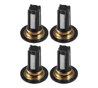 Partuto Filtro De Cesta Para Inyector De Combustible Kit De Reparación Y Reconstrucción De Coche Para Honda Plástico Negro 4 Unidades