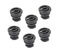 Partuto Tapón De Drenaje De Aceite De Rosca De Bandeja De Reparación No.06L103801 Tuerca De Drenaje De Cárter De Aceite Para Audi A3 2015-2020 Plástico Negro 6 Unidades