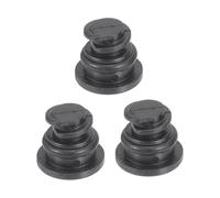Partuto Tapón De Drenaje De Aceite De Rosca De Bandeja De Reparación No.06L103801 Tuerca De Drenaje De Cárter De Aceite Perno De Drenaje Para Audi A3 2015-2020 Plástico Negro 3 Unidades