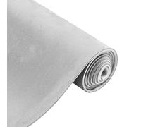 Partuto Tela de Techo de 150G para Coche Camión RV SUV Barco Interior Automotriz Bricolaje Reparación de Techo Reemplazo Tela de Gamuza Gris Claro 12" L x 57" A