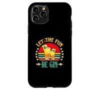 Party Alcohol Let The Fun Be Gin Tonic Cocktail Love Carcasa para iPhone 11 Pro
