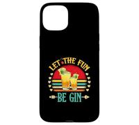 Party Alcohol Let The Fun Be Gin Tonic Cocktail Love Carcasa para iPhone 15 Plus