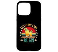 Party Alcohol Let The Fun Be Gin Tonic Cocktail Love Carcasa para iPhone 15 Pro MAX