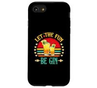Party Alcohol Let The Fun Be Gin Tonic Cocktail Love Carcasa para iPhone SE (2020) / 7/8