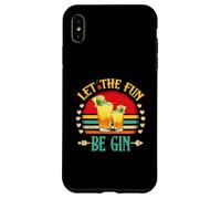 Party Alcohol Let The Fun Be Gin Tonic Cocktail Love Carcasa para iPhone XS MAX