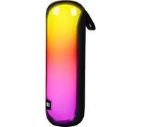 PARTY Altavoz Bluetooth 5.3 de 30 W con efectos de luz y lazo para colgar, Negro