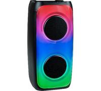 PARTY, Altavoz Bluetooth de 50 W con efectos luminosos LED y micrófono con cable