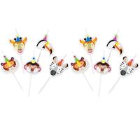 Party Animals Shaped Candles 5Pk (Paquete de 2)