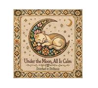 Party Background -| Modern Calming Embroidery Art | Festive Indoor Background Cloth for Livingroom, Party, Photography, Family Gathering, Dining Room or Birthday