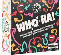 Party Crowd Who-HA - Juego de Fiesta para Amigos y Familiares, Divertido Dibujo, Pensar, Hablar, Relleno de Calcetines, Divertidos Juegos de Mesa para Fiestas de Navidad, Divertidos para Adultos y