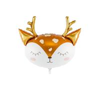Party Deco - Balón de globo de Mylar (78 x 94 cm), diseño de ciervo
