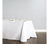 Party Deco - Mantel Cuadrado (180 x 300 cm), Color Blanco Mate