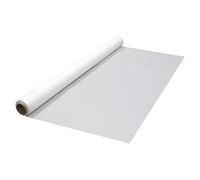 Party Essentials Rollo de Mesa de plástico para Banquetes Disponible en 27 Colores, 101,6 x 100 pies, Blanco