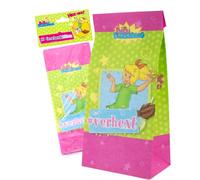 Party Factory Bibi Blocksberg - Bolsas de papel (10 unidades, 10 x 20 x 6 cm, 10 x 20 x 6 cm), multicolor