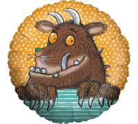 Party Factory Globo de helio "Der Grüffelo", diámetro de 45 cm, naranja, criatura del bosque, globo de helio para cumpleaños