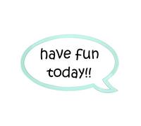 Party Illuminations Speech Bubble Light With Pen