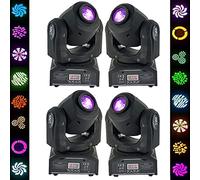Party Light & Sound - Juego de luces, 4 focos lmh Spot7 y 1 consola DMX, para dj, sonido, led, bar, club, discoteca