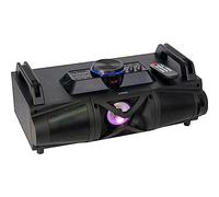 Party Light & Sound - Party-Falcon - Altavoz Bluetooth Compacto con USB, SD, sintonizador FM y animación Luminosa