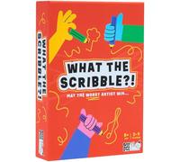 Party Snail Games What The Scribble?! El divertido juego de dibujo para niños, adolescentes, adultos y familias | Rápido de aprender | ¡Que gane el peor artista!