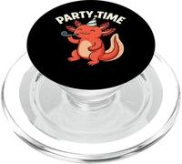 Party Time Axolotl - Bonito diseño de Animales Divertidos PopSockets PopGrip para MagSafe