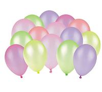 PARTY TIME KB2731 - Globos de neón (15 unidades), multicolor