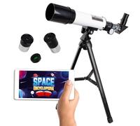 Party town Big Minds - Telescopio para Niños con App Educativa | Telescopio Astronómico Y Terrestre | Regalos Comunion Niño | Regalos para Niños 8 Años O Más
