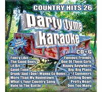 Party Tyme Karaoke Country Hits 26 (16-song CD+G) (CD) (Importación USA)