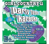Party Tyme Karaoke - Girl Country 11 [8+8-song CD+G] by Sybersound