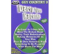 Party Tyme Karaoke: Guy Country 3 [USA] [DVD]