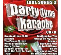 Party Tyme Karaoke - Love Songs 3 (16-song CD+G) by Party Tyme Karaoke (2008-08-02)
