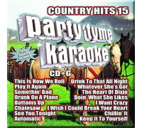 Party Tyme Karaoke Party Tyme Country Hits 15 (CD) (Importación USA)