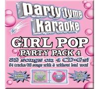 Party Tyme Karaoke Party Tyme Girl Pop Party Pack 4 (CD)