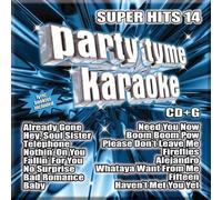 Party Tyme Karaoke - Super Hits 14 [16-song CD+G] by Party Tyme Karaoke (2010-08-24)
