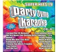 Party Tyme Karaoke - Super Hits 19 [16-song CD+G] by Sybersound
