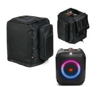 PartyBox Encore Essential - Funda protectora para altavoz JBL PartyBox Encore Essential, bolsa de almacenamiento con bolsa de almacenamiento lateral para micrófono para viajes al aire libre, camping
