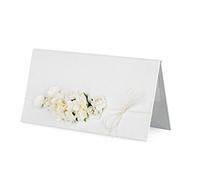 PartyDeco- Bolsa de regalo, Color blanco, 10.5 x 19.5 cm (ENKP4)